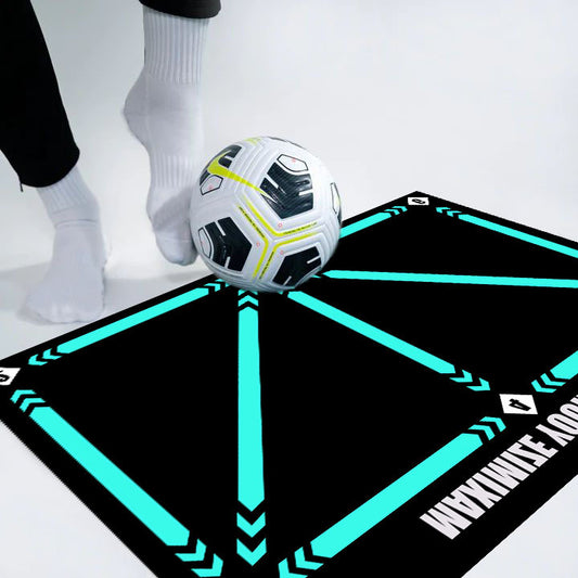 Soccer Training Mat – Footwork, Agility, Speed & Ball Control Indoor Practice Pad
