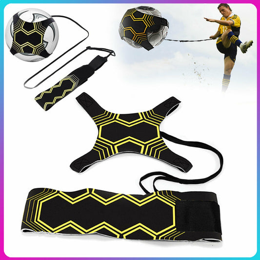 Adjustable Soccer Kick Trainer – Elastic Solo Training Belt for Ball Control, Passing, and Footwork Practice
